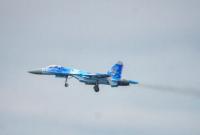 Появилось видео тренировочного полета украинского истребителя Су-27