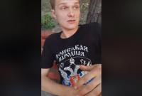 Ветеран АТО решил проучить алкоголика в футболке ДНР (видео)