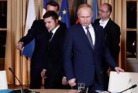 "Очень сложный человек": Зеленский рассказал, как они с Путиным в Париже "8 часов смотрели друг другу в глаза"
