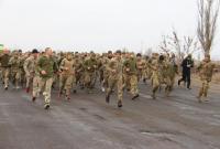 От Мариуполя до Широкино: украинские бойцы устроили 10-километровый забег (фото)