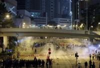 На акции протеста в Гонконге пострадали 28 человек
