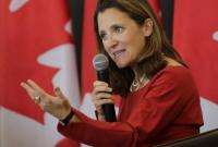 Глава МИД Канады Фриланд может получить новую должность в правительстве Трюдо