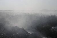 Пожар на свалке недалеко от Киева потушили на четвертый день