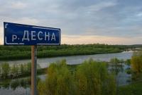 В Черниговской области уровень воды в Десне упал до исторического минимума