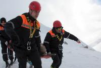 Грузинские спасатели вывезли тело украинского альпиниста из Сванетии