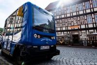 В Германии на маршруты вышли беспилотные электробусы